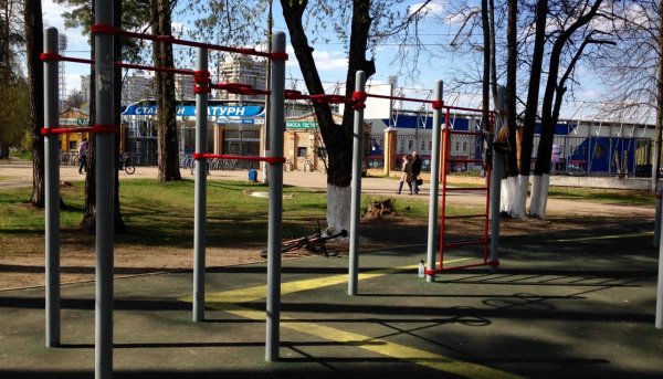 Площадка для воркаута в городе Раменское №5007 Средняя Хомуты фото